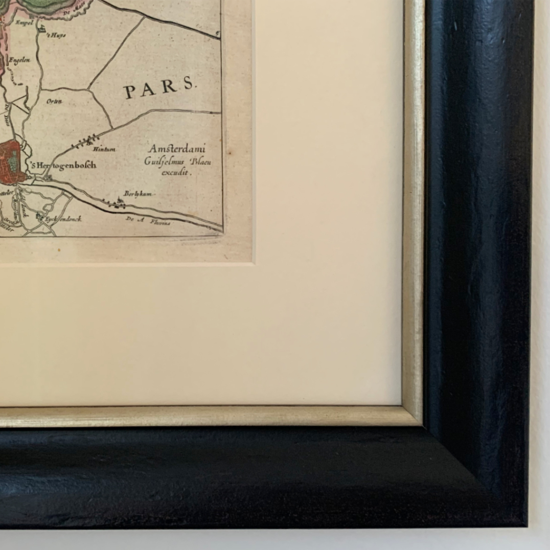 Detail van de lijst