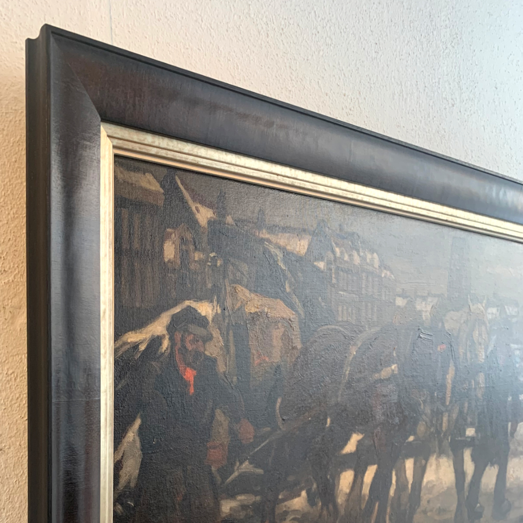 Detail zijkant lijstprofiel