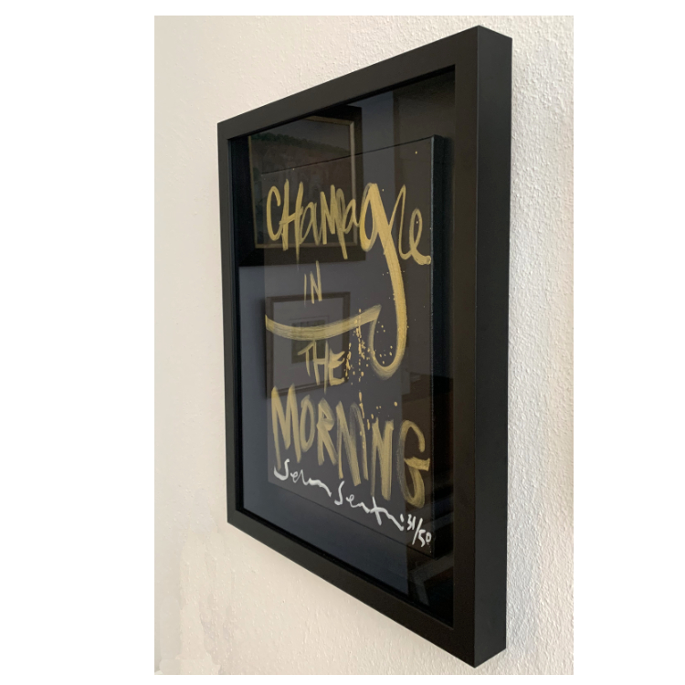 Eerdere inlijsting achter glas van ander doek uit deze serie