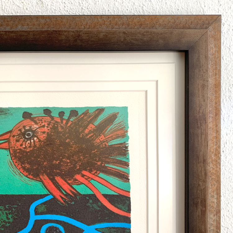 Detail meerlaags passe-partout