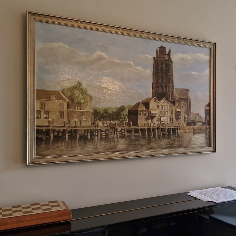 Het eindresultaat bij de eigenaresse thuis